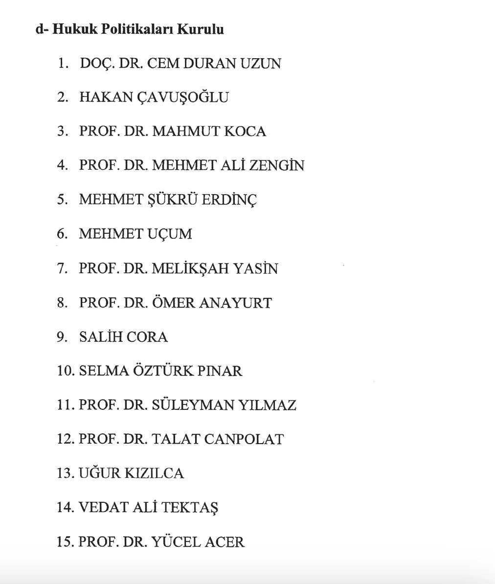 Cumhurbaşkanlığı politika kurullarına yeni atamalar! Ünlü isimler de var 6